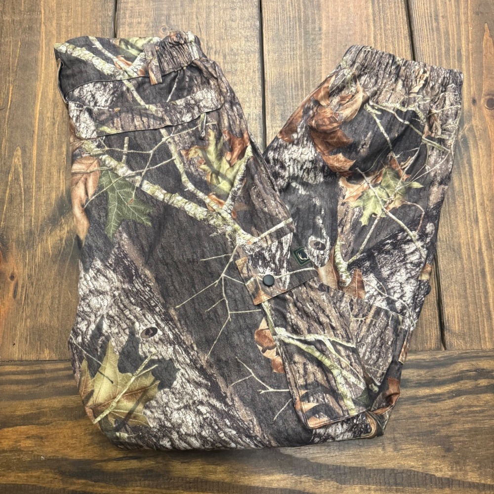 Huntgear Men's X-Large Camouflage Cargo Hunting Pants Mossy Oak Break Up pattern